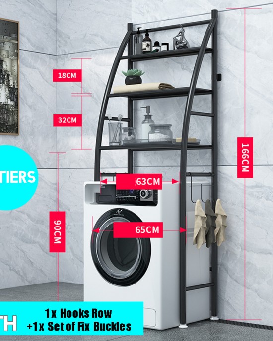 Over Toilet Rack Over Washing Machine Rack Metal Toilet Cabinet Shelving Bathroom Kitchen Storage Shelf Space Saver Shelf Organizer Holder Over Toilet Rack Over Washing Machine Rack Metal Toilet Cabinet Shelving Bathroom Kitchen Storage Shelf Space Saver Shelf Organizer Holder