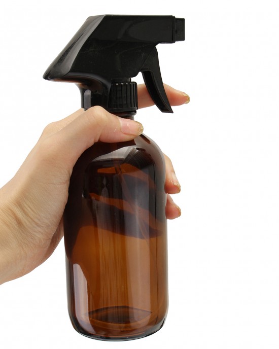 250 500ML Amber Glass Spray Bottles Sprayer Trigger For Aromatherapy Dispenser 250 500ML Amber Glass Spray Bottles Sprayer Trigger For Aromatherapy Dispenser